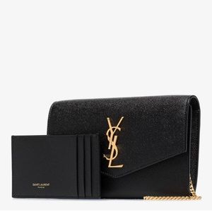 Saint Laurent- monogram envelope bag